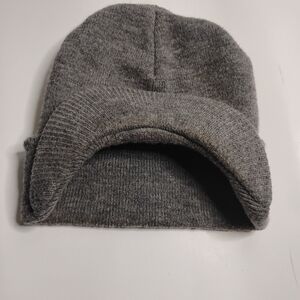 Gray Knit Beanie